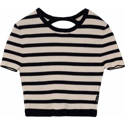 SG5060.050.G23778 Replay Dziewczęcy sweter, 050 Butter White/Blue, 8 lat SG5060.050.G23778 Replay Dziewczęcy sweter, 050 Butter White/Blue, 8 lat