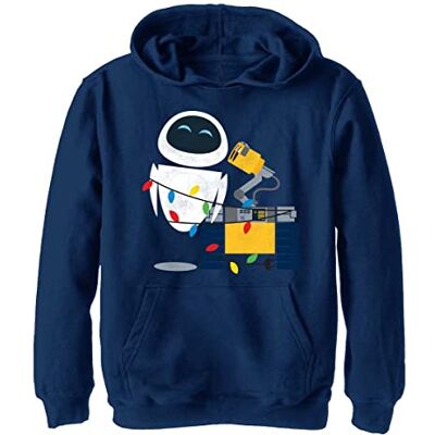 PXWE0038-40042101 Pixar Incredibles Wall-E Holiday YTH Hoodie Oxford navy 5/6, granatowy, S PXWE0038-40042101 Pixar Incredibles Wall-E Holiday YTH Hoodie Oxford navy 5/6, granatowy, S