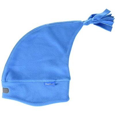 422051 Playshoes Dzieci Unisex Polar-Mütze Wintermütze, Czapka z pomponem aquablau, 51cm 422051 Playshoes Dzieci Unisex Polar-Mütze Wintermütze, Czapka z pomponem aquablau, 51cm