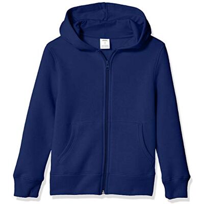 BAE50012FL18-NY-XS (4-5) Amazon Essentials Bluzy z kapturem chłopięca granatowa bluza zapinana na zamek, XS BAE50012FL18-NY-XS (4-5) Amazon Essentials Bluzy z kapturem chłopięca granatowa bluza zapinana na zamek, XS