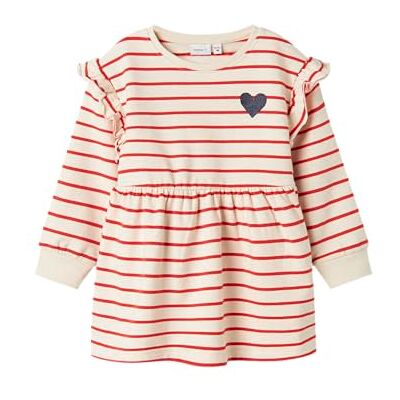 13237898-4658233 Name it mini Nmftorina Nreg SWE Dress Bru Pb, Grenadine, 86 cm 13237898-4658233 Name it mini Nmftorina Nreg SWE Dress Bru Pb, Grenadine, 86 cm