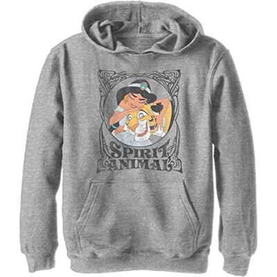 PRIN0881-40042101 Disney Bluza z kapturem dla dzieci Spirit Animal V2, Sportowa wrzosowa, S PRIN0881-40042101 Disney Bluza z kapturem dla dzieci Spirit Animal V2, Sportowa wrzosowa, S