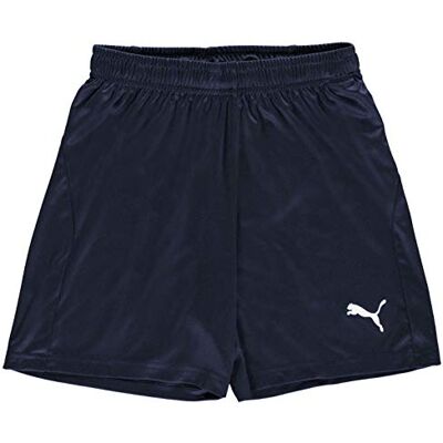 703437 Puma Uniseks-dzieci Spodenki Liga Core Jr Szorty Treningowe, Granatowy (Peacoat), 128 cm 703437 Puma Uniseks-dzieci Spodenki Liga Core Jr Szorty Treningowe, Granatowy (Peacoat), 128 cm