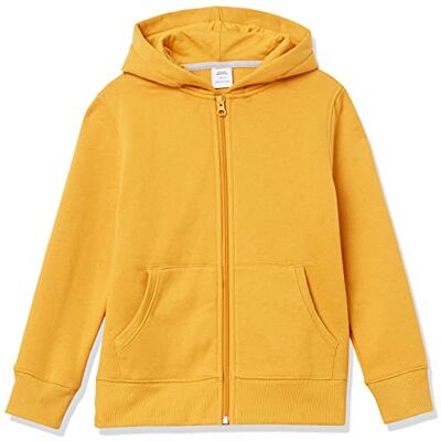 BAE50012FL18-AEKW476-X-Large Amazon Essentials Bluzy z kapturem chłopięca bluza z zamkiem złoto-żółtym, XL, polar BAE50012FL18-AEKW476-X-Large Amazon Essentials Bluzy z kapturem chłopięca bluza z zamkiem złoto-żółtym, XL, polar