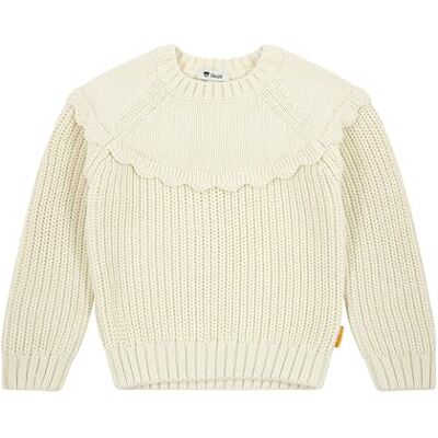 L002522235 Steiff Sweter EU rozmiar 98, Eggnog, sweter z długimi rękawami, sweter dziecięcy, ciepły i wygodny, można prać w pralce, Eggnog, 98 L002522235 Steiff Sweter EU rozmiar 98, Eggnog, sweter z długimi rękawami, sweter dziecięcy, ciepły i wygodny, można prać w pralce, Eggnog, 98