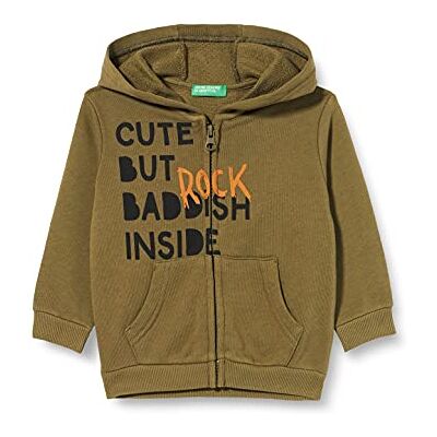 3J70C5987 United Colors of Benetton Sweter dla chłopców, Verde Militare 22y, 6 Miesiące 3J70C5987 United Colors of Benetton Sweter dla chłopców, Verde Militare 22y, 6 Miesiące