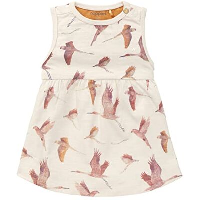 2440412 Noppies Baby Dziewczęca sukienka bez rękawów, Anchorage Allover Print sukienka dziecięca, Antique White P331, 50 cm 2440412 Noppies Baby Dziewczęca sukienka bez rękawów, Anchorage Allover Print sukienka dziecięca, Antique White P331, 50 cm