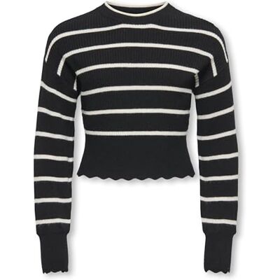 15352797-4809304 Kogibi Ls O-Neck sweter Cp KNT Noos, czarny, 134-140 15352797-4809304 Kogibi Ls O-Neck sweter Cp KNT Noos, czarny, 134-140