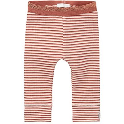 2421411 Noppies Baby Legginsy dziewczęce z paskami Alandur, Terra Cotta P648, 50 cm 2421411 Noppies Baby Legginsy dziewczęce z paskami Alandur, Terra Cotta P648, 50 cm