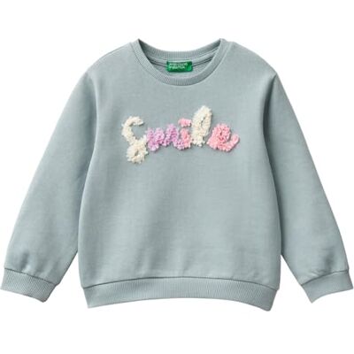3J68G10FU United Colors of Benetton MAGLIA G/C M/L Bluza z kapturem, Grigio, Szary, L 3J68G10FU United Colors of Benetton MAGLIA G/C M/L Bluza z kapturem, Grigio, Szary, L