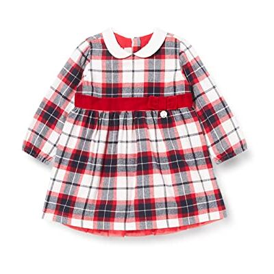 9037673000000 chicco Sukienka dziewczęca Abito a Manica Lunga Con Colletto, Rosso, 62 cm 9037673000000 chicco Sukienka dziewczęca Abito a Manica Lunga Con Colletto, Rosso, 62 cm