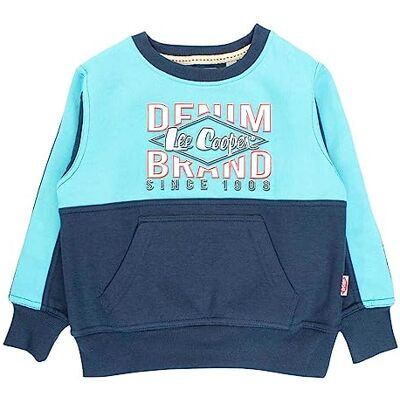GLC5521 SW S2 Lee Cooper sweter chłopięcy, Niebieski, 10 lat GLC5521 SW S2 Lee Cooper sweter chłopięcy, Niebieski, 10 lat