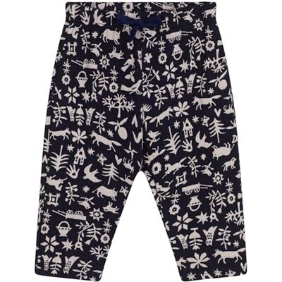 A08SA Petit Bateau Spodnie chłopięce , niebieski smoking/biały Avalanche, 24 miesiące, Niebieski smoking/biały Avalanche, 24 miesi?cy A08SA Petit Bateau Spodnie chłopięce , niebieski smoking/biały Avalanche, 24 miesiące, Niebieski smoking/biały Avalanche, 24 miesi?cy