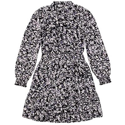 W22480 Garcia Kids Dziewczęca sukienka dziecięca, Off Black, 176 W22480 Garcia Kids Dziewczęca sukienka dziecięca, Off Black, 176