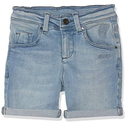 192711-300024 Mexx Krótkie spodenki dziewczęce, Niebieski (denim Light Wash 300024), 104 cm 192711-300024 Mexx Krótkie spodenki dziewczęce, Niebieski (denim Light Wash 300024), 104 cm