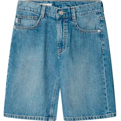 PB800002900014 Pepe Jeans Luźne dżinsy chłopięce krótkie spodenki DAN, niebieskie (denim-), 14 PB800002900014 Pepe Jeans Luźne dżinsy chłopięce krótkie spodenki DAN, niebieskie (denim-), 14