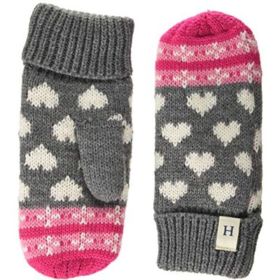 F20GHK1482 Hatley Dziewczęce Mittens rękawiczki, Zimowe serca, 2-3 Lat F20GHK1482 Hatley Dziewczęce Mittens rękawiczki, Zimowe serca, 2-3 Lat