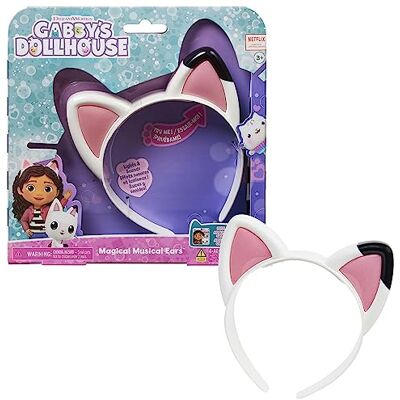DREAMWORKS GABBY'S DOLLHOUSE Gabby Et La Maison Magique Magical Musical Ears Zabawka Muzyczna, Wielokolorowy, Od 3 Lat DREAMWORKS GABBY'S DOLLHOUSE Gabby Et La Maison Magique Magical Musical Ears Zabawka Muzyczna, Wielokolorowy, Od 3 Lat