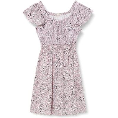 D32483 Garcia Kids Dziewczęca sukienka, Off White, 128/134, Off White, 128 cm D32483 Garcia Kids Dziewczęca sukienka, Off White, 128/134, Off White, 128 cm