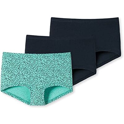 179498 Schiesser Mädchen 3 PACK Unterwäsche Shorts weiches Bündchen 95/5 Organic Bio Baumwolle Größe 140 bis 176 179498 Schiesser Mädchen 3 PACK Unterwäsche Shorts weiches Bündchen 95/5 Organic Bio Baumwolle Größe 140 bis 176