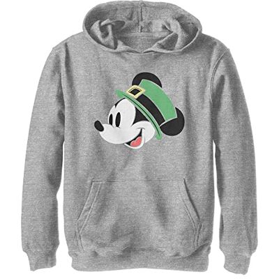 DNMC0443-40042101 Dziecięca Disney Classic Mickey Micky Irish Youth Bluza z kapturem, sportowa wrzosowiska, średnia, sportowa wrzosow, Sportowa wrzosowiec, M DNMC0443-40042101 Dziecięca Disney Classic Mickey Micky Irish Youth Bluza z kapturem, sportowa wrzosowiska, średnia, sportowa wrzosow, Sportowa wrzosowiec, M