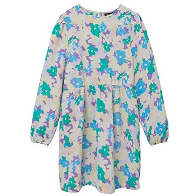 13216589 NAME IT Girl's NLFFILOWER LS sukienka damska, Swim Cap/AOP: Flowerprint, 170, Czapka do pływania/Aop: nadruk kwiatowy, 170 cm 13216589 NAME IT Girl's NLFFILOWER LS sukienka damska, Swim Cap/AOP: Flowerprint, 170, Czapka do pływania/Aop: nadruk kwiatowy, 170 cm