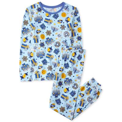3032912 The Children's Place Unisex Baby Piżama zestaw uniseks, Hanukka, XL 3032912 The Children's Place Unisex Baby Piżama zestaw uniseks, Hanukka, XL