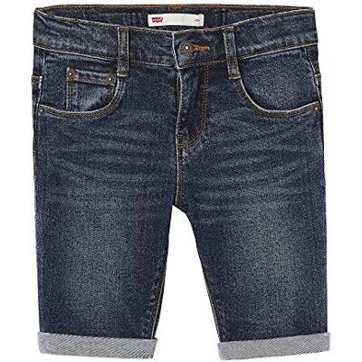 NN25507-46 Levi's Kids Szorty kąpielowe dla dziewcząt, niebieski (Indigo 46), 4 Lata NN25507-46 Levi's Kids Szorty kąpielowe dla dziewcząt, niebieski (Indigo 46), 4 Lata