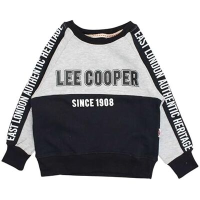GLC5002 SW S3 Lee Cooper sweter chłopięcy, czarny, 4 lat GLC5002 SW S3 Lee Cooper sweter chłopięcy, czarny, 4 lat