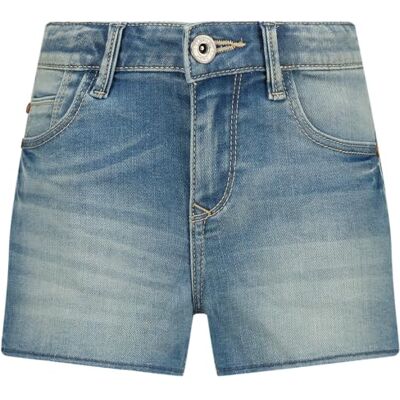 SS24KGD46001 Vingino Dziewczęce szorty Daizy, Mid Blue Wash, 24 Miesiące SS24KGD46001 Vingino Dziewczęce szorty Daizy, Mid Blue Wash, 24 Miesiące