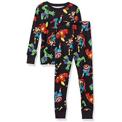UAE90062/63FL18-Maaven-XX-Large Amazon Essentials Disney Star Wars Snug-Fit Cotton Piżama Zestawy do spania, wielokolorowe (2 sztuki Marvel Avengers), 11-12 lat UAE90062/63FL18-Maaven-XX-Large Amazon Essentials Disney Star Wars Snug-Fit Cotton Piżama Zestawy do spania, wielokolorowe (2 sztuki Marvel Avengers), 11-12 lat