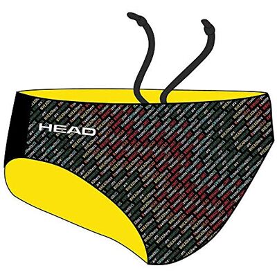 452579 Head Sws Team Printed Brief 12 Boy dres treningowy, kolorowy, 44 452579 Head Sws Team Printed Brief 12 Boy dres treningowy, kolorowy, 44