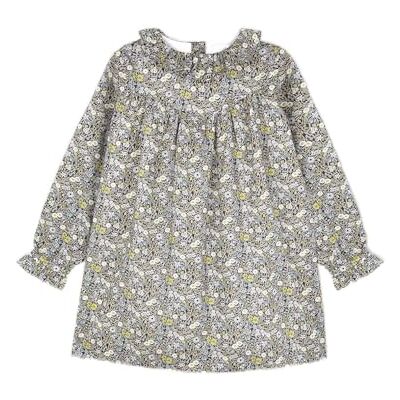 W13VVTCA101NA Gocco Dziewczęca sukienka Vestido Con Estampado Liberty, Czarny, 6 lat W13VVTCA101NA Gocco Dziewczęca sukienka Vestido Con Estampado Liberty, Czarny, 6 lat