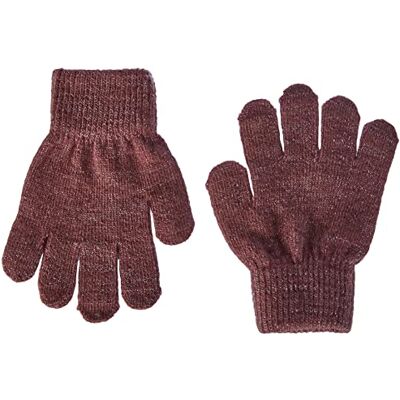 5863 Celavi Baby Glitter Magic Gloves Finger, Różowy brąz, 7 Year 5863 Celavi Baby Glitter Magic Gloves Finger, Różowy brąz, 7 Year