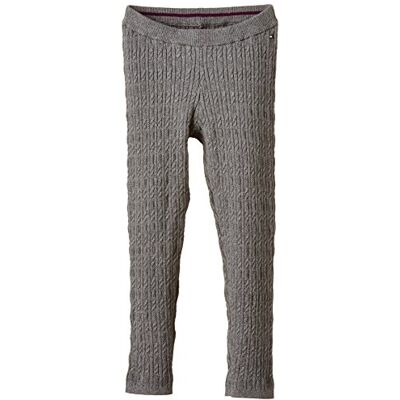 KL0KL00733-926 Tommy Hilfiger Legginsy dziewczęce LEXIE LIGHT CABLE MINI, Szary (Grisaille Heather 926), 116 cm KL0KL00733-926 Tommy Hilfiger Legginsy dziewczęce LEXIE LIGHT CABLE MINI, Szary (Grisaille Heather 926), 116 cm