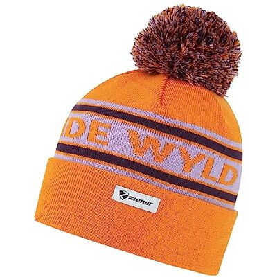 232160 Ziener Dziecięca czapka IKUTO/pompon, dzianina, kolorowa, cheddar, S 232160 Ziener Dziecięca czapka IKUTO/pompon, dzianina, kolorowa, cheddar, S