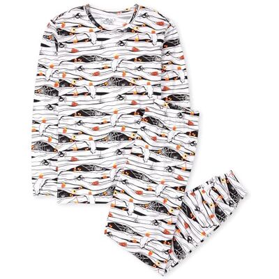 3022964 The Children's Place 2-częściowy zestaw bawełnianej piżamy dla dorosłych, uniseks, Glow Mummy, dla dorosłych, 3XL, Glow Mummy – dla dorosłych, 3XL 3022964 The Children's Place 2-częściowy zestaw bawełnianej piżamy dla dorosłych, uniseks, Glow Mummy, dla dorosłych, 3XL, Glow Mummy – dla dorosłych, 3XL