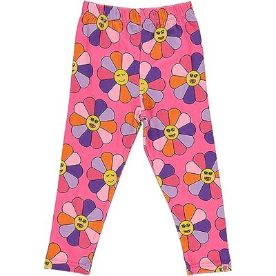 231-2251 Småfolk Dziewczęce legginsy kwiatowe, Rosa, 5-6 Lat 231-2251 Småfolk Dziewczęce legginsy kwiatowe, Rosa, 5-6 Lat