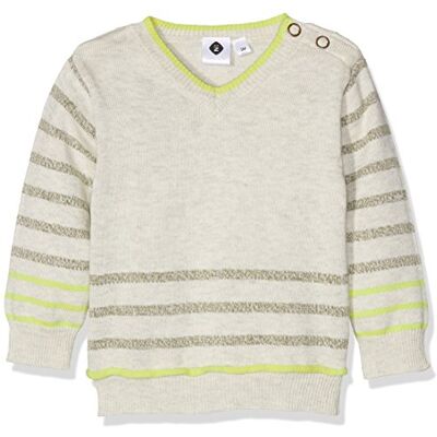 1J18010-17 Grain de Blé Dziecięcy chłopięcy sweter typu Pull Col V 1J18010-17 Grain de Blé Dziecięcy chłopięcy sweter typu Pull Col V
