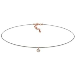0104692617_36 Elli Naszyjnik Choker Crystals srebro wysokiej próby 925, 45, Srebro szterlingowe, Kryształ 0104692617_36 Elli Naszyjnik Choker Crystals srebro wysokiej próby 925, 45, Srebro szterlingowe, Kryształ