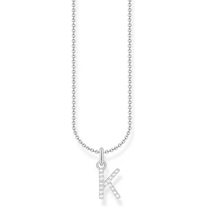 KE2250 THOMAS SABO Naszyjnik litera K Srebro próby 925 z cyrkoniami -051-14 KE2250 THOMAS SABO Naszyjnik litera K Srebro próby 925 z cyrkoniami -051-14