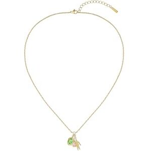 2040607 Lacoste Damski łańcuszek łańcuszkowy ze stali nierdzewnej z żółtym złotem jonowym ozdobiony kryształkami 2040607 Lacoste Damski łańcuszek łańcuszkowy ze stali nierdzewnej z żółtym złotem jonowym ozdobiony kryształkami