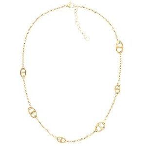 2781022 Tommy Hilfiger Biżuteria Naszyjnik damski łańcuszek ze stali nierdzewnej z żółtym złotem 2781022 Tommy Hilfiger Biżuteria Naszyjnik damski łańcuszek ze stali nierdzewnej z żółtym złotem