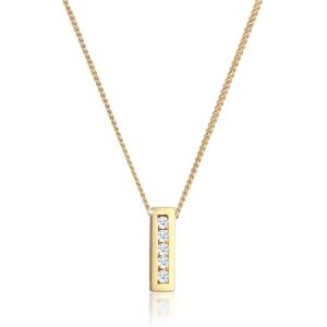 0108232216_45 DIAMORE Naszyjnik damski klasyczny elegancki z diamentem (0,10 ct.) z żółtego złota próby 585 0108232216_45 DIAMORE Naszyjnik damski klasyczny elegancki z diamentem (0,10 ct.) z żółtego złota próby 585