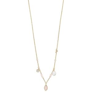 EGS3117710 Emporio Armani Women's gold tone lobster clasp closure brass necklace EGS3117710 Emporio Armani Women's gold tone lobster clasp closure brass necklace