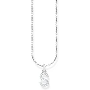 KE2258 THOMAS SABO Naszyjnik litera S Srebro próby 925 z cyrkoniami -051-14 KE2258 THOMAS SABO Naszyjnik litera S Srebro próby 925 z cyrkoniami -051-14