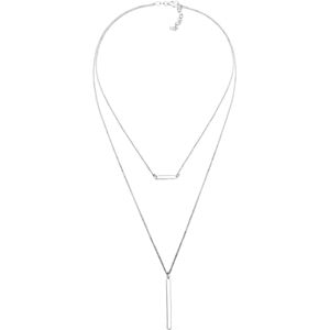 0110572516_40 Elli Naszyjnik Choker Geo Layer Minimal srebro 925, 400, Szlif fasetkowy, kryształ, 0110572516_40 Elli Naszyjnik Choker Geo Layer Minimal srebro 925, 400, Szlif fasetkowy, kryształ,