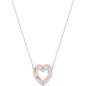 5518868 Swarovski Naszyjnik Swarovski Infinity, Serce, Biały, Wykończenie z różnobarwnych metali 5518868 Swarovski Naszyjnik Swarovski Infinity, Serce, Biały, Wykończenie z różnobarwnych metali