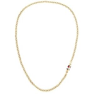 2790651 Tommy Hilfiger Biżuteria męski łańcuszek naszyjnik z żółtego złota 2790651 Tommy Hilfiger Biżuteria męski łańcuszek naszyjnik z żółtego złota