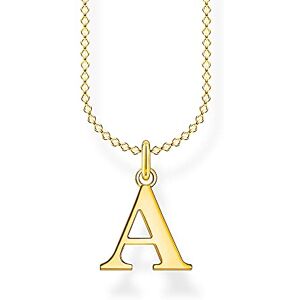 KE2010-413-39-L45V THOMAS SABO litera Pozłacany srebrny naszyjnik KE2010-413-39 KE2010-413-39-L45V THOMAS SABO litera Pozłacany srebrny naszyjnik KE2010-413-39